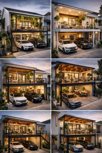 Mezannine Teras Rumah Keren di Rawamangun